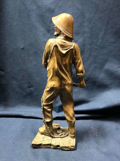รูปปั้น กัปตันเรือ กะลาสีเรือ ทองเหลืองสะสม รูปที่ 18