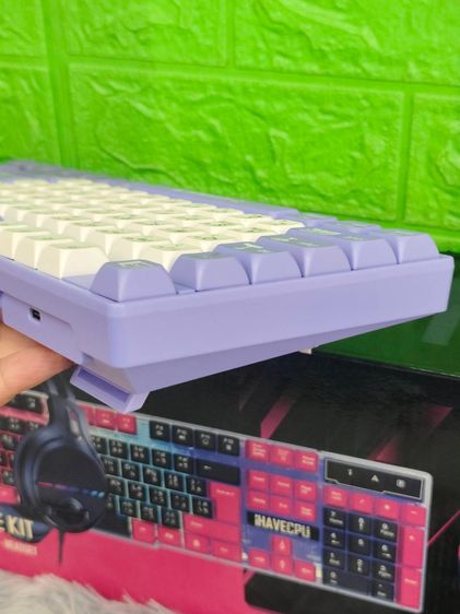 ชุด คีย์บอรด+เมาส์+หุฟังเกมมิ่ง ครบชุด สภาพใหม่เอี่ยม รูปที่ 13