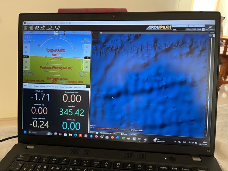 ชุดคอนโทรนยูเอวี Hex cube orange รูปที่ 15