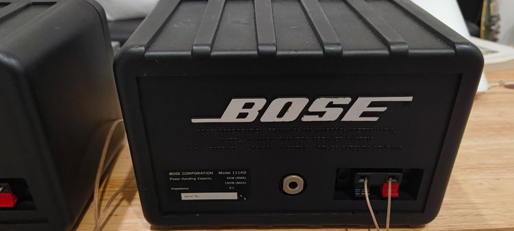 ลำโพง Bose 111AD สภาพนางฟ้า เสียงใสในราคาจับต้องได้ รูปที่ 5