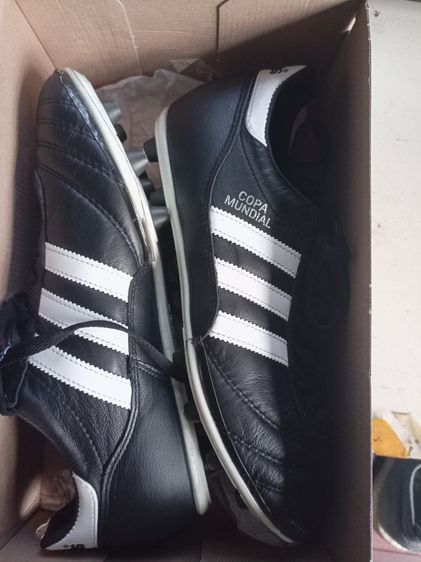 รองเท้าฟุตบอล ผู้ชาย ดำ adidas copa mundial ไซส์ 8 ของแท้ 