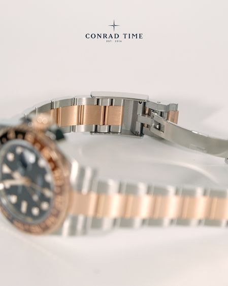 New Rolex GMT-Master II 126711CHNR Root Beer Black Dial Two-Tone Oyster 2025 40mm. Fullset 100 รูปที่ 13