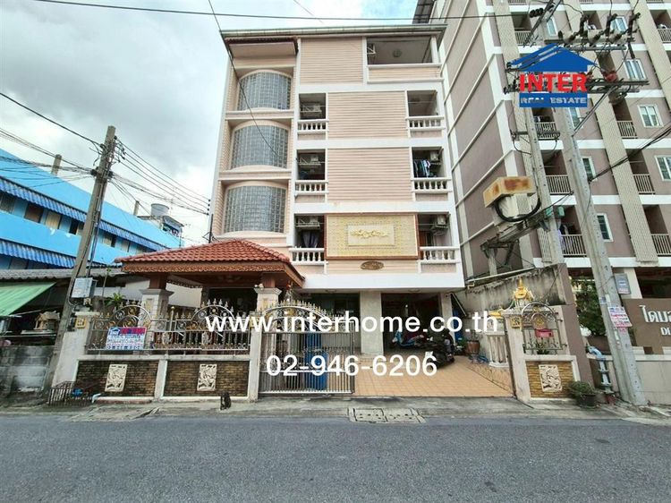 อพาร์ทเม้นท์ 5 ชั้น 61 ตร.ว. มอสแมนชั่น ซอยประชาราษฎร์บำเพ็ญ7 แยก4 ใกล้ MRTห้วยขวาง แยกห้วยขวาง ถนนประชาราษฎร์บำเพ็ญ เขตห้วยขวาง กรุงเทพมหาน