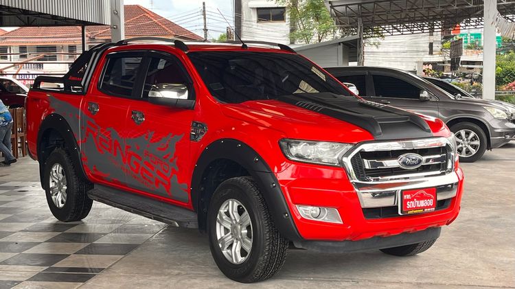 Ford Ranger 2016 2.2 Hi-Rider XLT Pickup ดีเซล ไม่ติดแก๊ส เกียร์อัตโนมัติ แดง รูปที่ 3