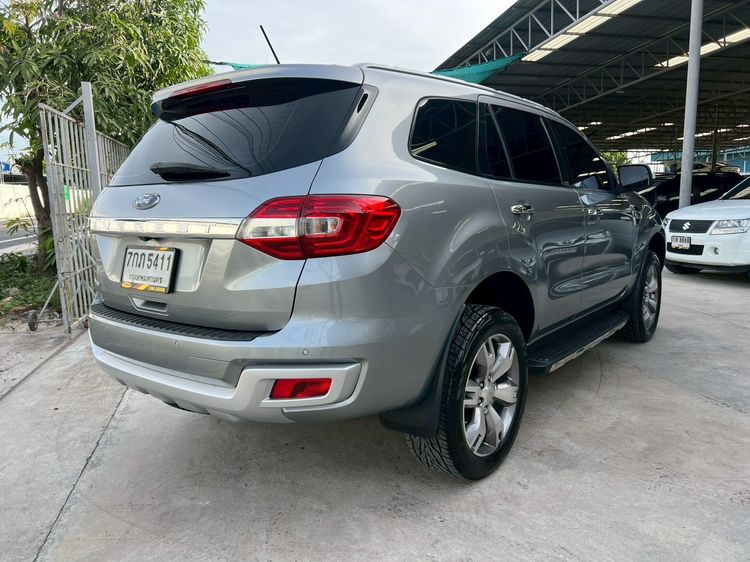 Ford Everest 2018 2.2 Titanium Plus Utility-car ดีเซล ไม่ติดแก๊ส เกียร์อัตโนมัติ เทา รูปที่ 4