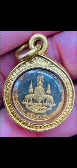 เหรียญร.9เนื้อทองคำ รูปที่ 3