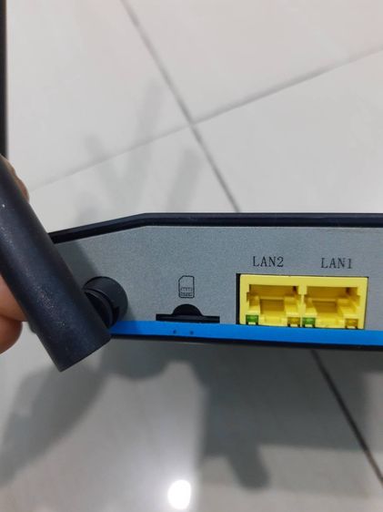 เร้าเตอร์ใส่ซิมอินเตอร์เน็ตความเร็วสูงพร้อมสายLANพร้อมอแดฟเตอร์DCV12vครบชุดนัดส่งตรงปกชัวร์ รูปที่ 3