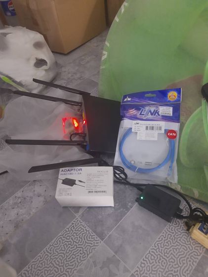 เร้าเตอร์ใส่ซิมอินเตอร์เน็ตความเร็วสูงพร้อมสายLANพร้อมอแดฟเตอร์DCV12vครบชุดนัดส่งตรงปกชัวร์ รูปที่ 15