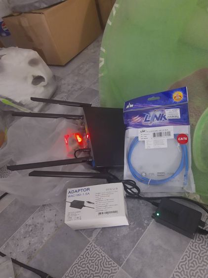 เร้าเตอร์ใส่ซิมอินเตอร์เน็ตความเร็วสูงพร้อมสายLANพร้อมอแดฟเตอร์DCV12vครบชุดนัดส่งตรงปกชัวร์ รูปที่ 11