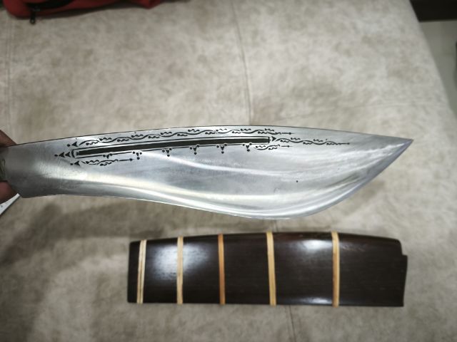 มีดเหน็บช่างเฟื้อ หุบกระทิง ขนาด 12" รูปที่ 5