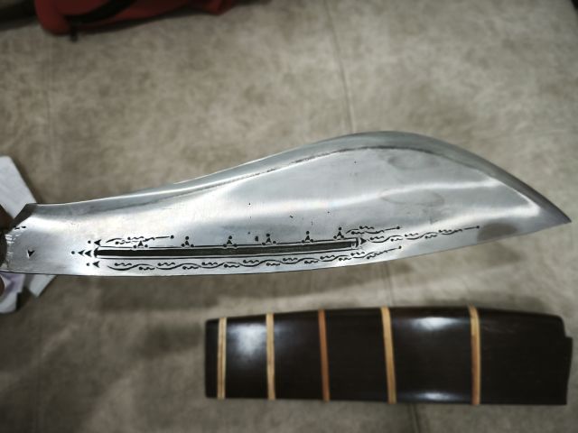 มีดเหน็บช่างเฟื้อ หุบกระทิง ขนาด 12" รูปที่ 6