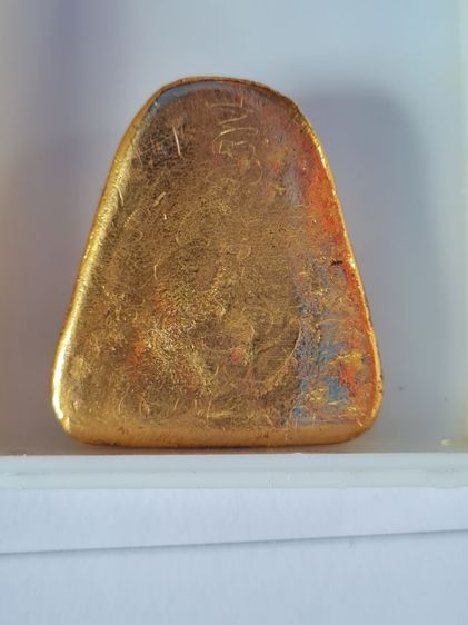 012ปิดตาลพ.แก้ว หลังมีจารยันต์ เนื้อสีทองเก่า พระบ้านคุณตาสะสมไว้นานแล้วค่ะ รูปที่ 6