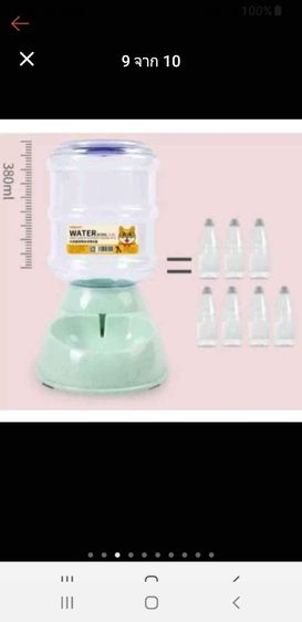 เครื่องให้อาหาร และน้ำอัตโนมัติสำหรับสัตว์เลี้ยงตัวโปรด น้ำพุแมวสัตว์เลี้ยงอัตโนมัติ พร้อมตัวกรองน้ำขนาด 1.5 ลิตร รูปที่ 8