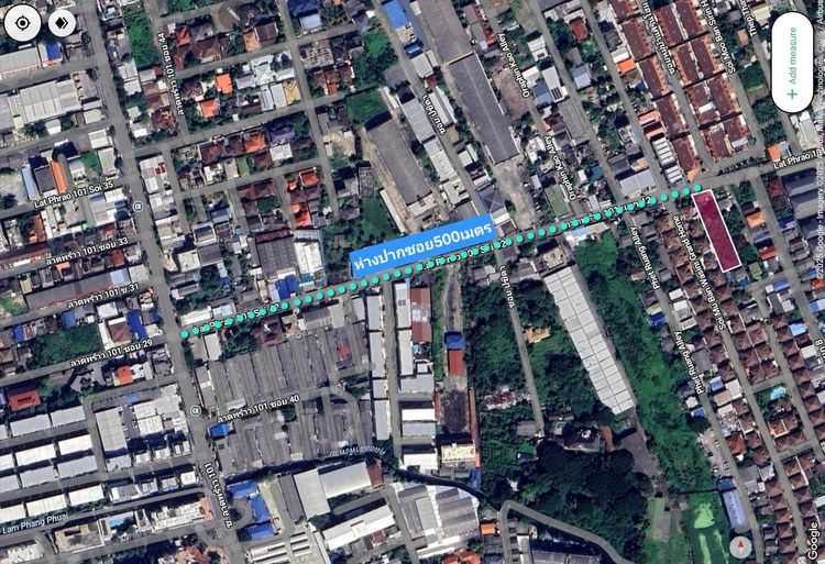 ขายที่ดินเปล่า 359 ตร.ว.ซอยลาดพร้าว101แยก42 แขวงคลองจั่น บางกะปิ กรุงเทพ ทำเลดีราคาถูกมาก รูปที่ 2