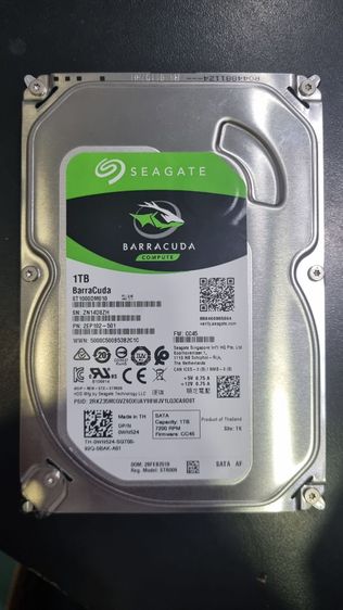 ที่เก็บข้อมูลและเมมโมรี่การ์ด HDD Seagate 1TB