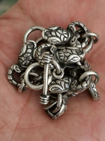 สร้อยข้อมือวินเทจเงินแท้ Vintage Sterling Silver Bracelets Made In Japan ที่สุดของความหายาก ราคาแบ่งปันครับ รูปที่ 7