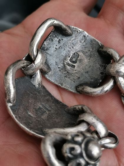 สร้อยข้อมือวินเทจเงินแท้ Vintage Sterling Silver Bracelets Made In Japan เส้นเดียวจบ ราคาแบ่งปันครับ รูปที่ 4