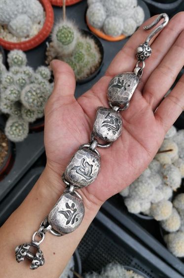 สร้อยข้อมือวินเทจเงินแท้ Vintage Sterling Silver Bracelets Made In Japan เส้นเดียวจบ ราคาแบ่งปันครับ รูปที่ 11