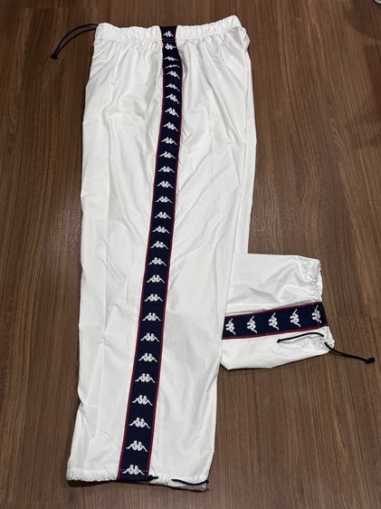 กางเกงวอร์มสีขาว(ผ้าร่ม) แบรนด์ Kappa รูปที่ 6