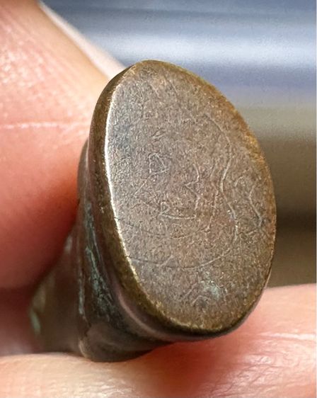 พระชัยวัฒน์ เนื้อสัมฤทธิ์กลับดำ เก่าไม่ทราบที่🙏พระชัยวัฒน์รัชกาล เนื้อสัมฤทธิ์แดง ก้นจาร(มีแต่งใหม่ที่หน้า) องค์ละ1550 รูปที่ 15