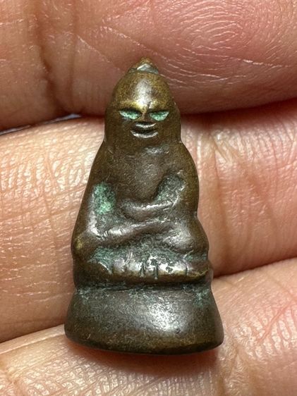 พระชัยวัฒน์ เนื้อสัมฤทธิ์กลับดำ เก่าไม่ทราบที่🙏พระชัยวัฒน์รัชกาล เนื้อสัมฤทธิ์แดง ก้นจาร(มีแต่งใหม่ที่หน้า) องค์ละ1550 รูปที่ 9