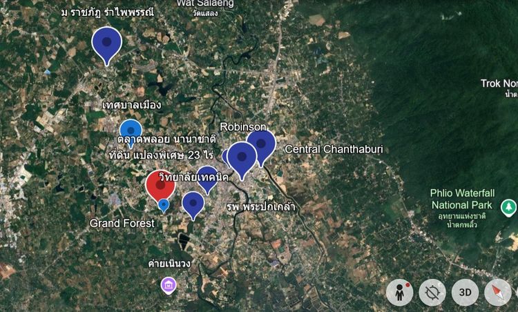 ที่ดิน ตำบลท่าช้างอำเภอเมืองจังหวัดจันทบุรีเนื้อที่ 23 ไร่ 21.7 ตารางวา รูปที่ 4