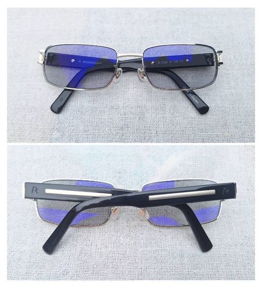 แว่นตาเทพเจ้าของชาวเยอรมันที่คนทั้งโลกรู้จัก RODENSTOCK กรอบไทเทเนียมบริสุทธิ์สีเงิน เลนส์ออโต้ สีเทา–สว่าง...Authentic RODENSTOCK Handcrafted in Japan
 รูปที่ 8