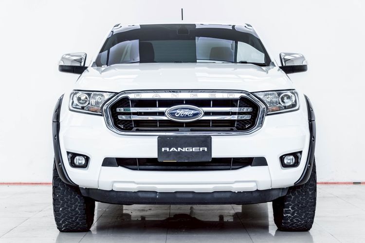 Ford Ranger 2020 2.2 Hi-Rider XLT Pickup ดีเซล ไม่ติดแก๊ส เกียร์ธรรมดา ขาว รูปที่ 4