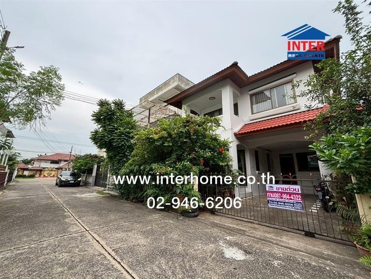 บ้านเดี่ยว 2 ชั้น 51 ตร.ว. หมู่บ้านธาราวิลเลจ ซอยพหลโยธิน64 ถนนพหลโยธิน ถนนซอยแข็งขัน2 ลำลูกกา ปทุมธานี รูปที่ 2