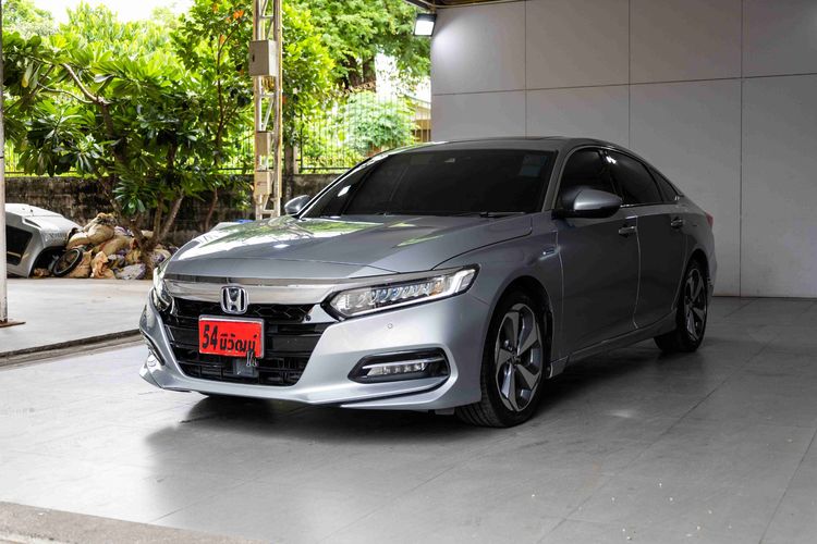 Honda Accord 2019 2.0 Hybrid Tech Sedan ไฮบริด ไม่ติดแก๊ส เกียร์อัตโนมัติ เทา รูปที่ 3