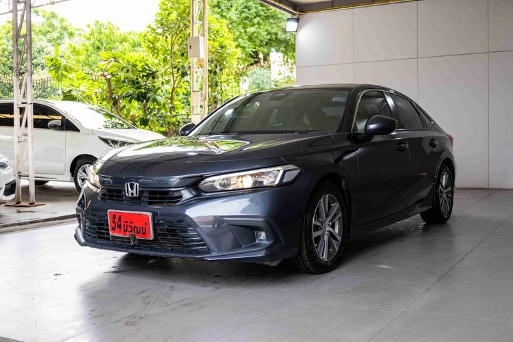 Honda Civic 2021 1.5 Turbo EL+ Sedan เบนซิน ไม่ติดแก๊ส เกียร์อัตโนมัติ เทา รูปที่ 3