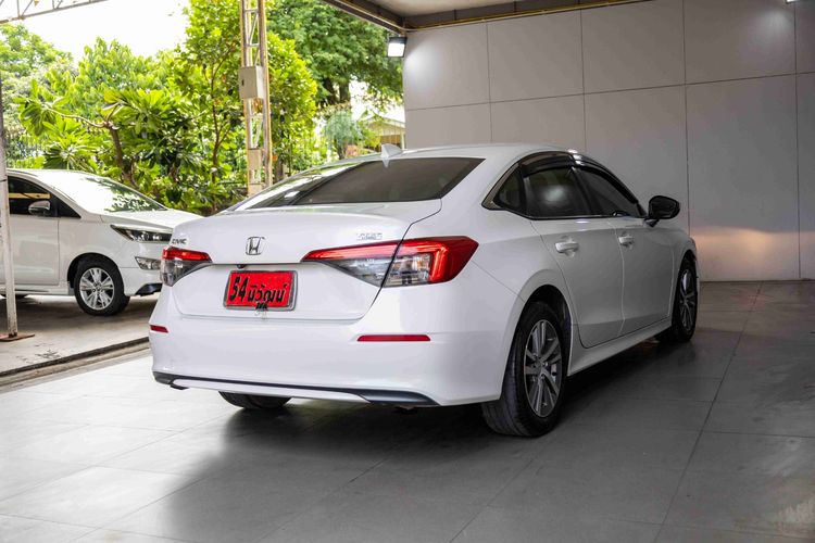 Honda Civic 2022 1.5 Turbo EL+ Sedan เบนซิน ไม่ติดแก๊ส เกียร์อัตโนมัติ ขาว รูปที่ 4