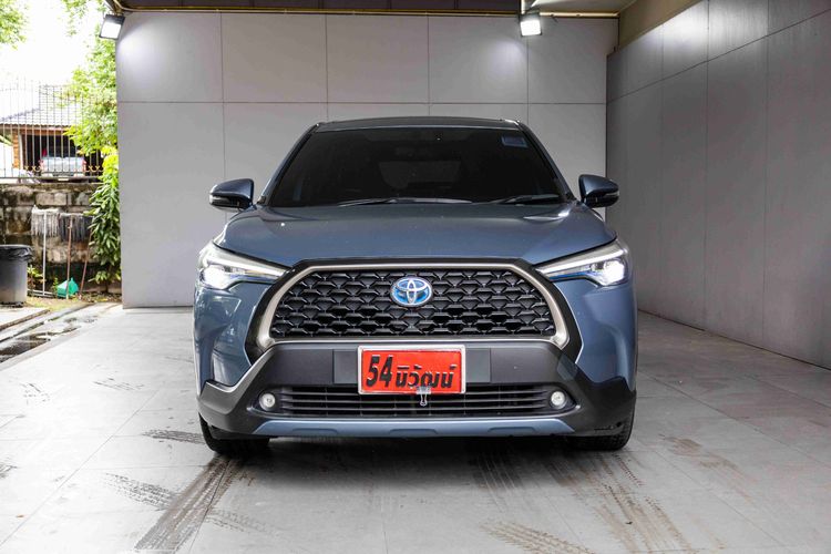 Toyota Corolla Cross 2021 1.8 Hybrid Premium Utility-car ไฮบริด ไม่ติดแก๊ส เกียร์อัตโนมัติ เทา รูปที่ 2