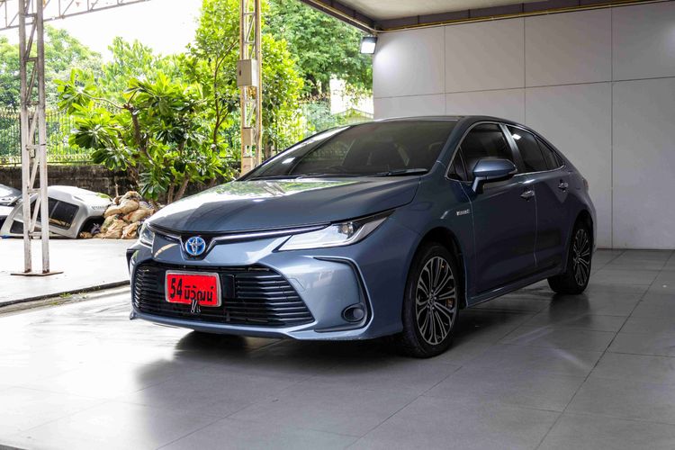 Toyota Altis 2022 1.8 Hybrid Premium Sedan ไฮบริด ไม่ติดแก๊ส เกียร์อัตโนมัติ เทา รูปที่ 3