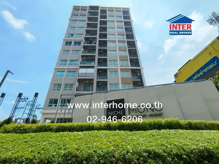 คอนโดมิเนียม 37.35 ตร.ม. นิชโมโน สุขุมวิท - ปู่เจ้า ใกล้ BTS ปู่เจ้า ซอยสุขุมวิท115 ถนนสุขุมวิท ถนนปู่เจ้าสมิงพราย เมืองสมุทรปราการ 