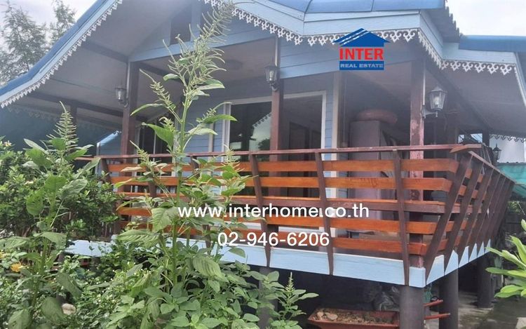 บ้านเดี่ยว 2 ชั้น 100 ตร.ว. บ้านเดี่ยว ใกล้วัดมะสง ติดถนนเรียบคลองตาชม ถนนบ้านกล้วย-ไทรน้อย ไทรน้อย นนทบุรี