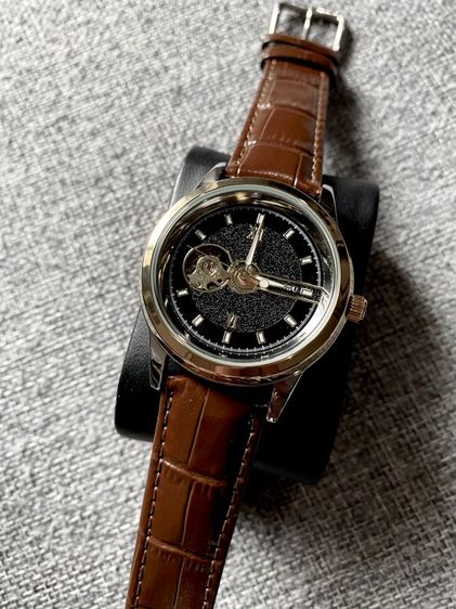 Automatic Skeleton Watch สายหนัง รูปที่ 7