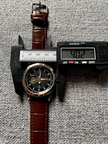Automatic Skeleton Watch สายหนัง รูปที่ 13