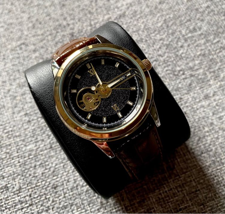 Automatic Skeleton Watch สายหนัง รูปที่ 9