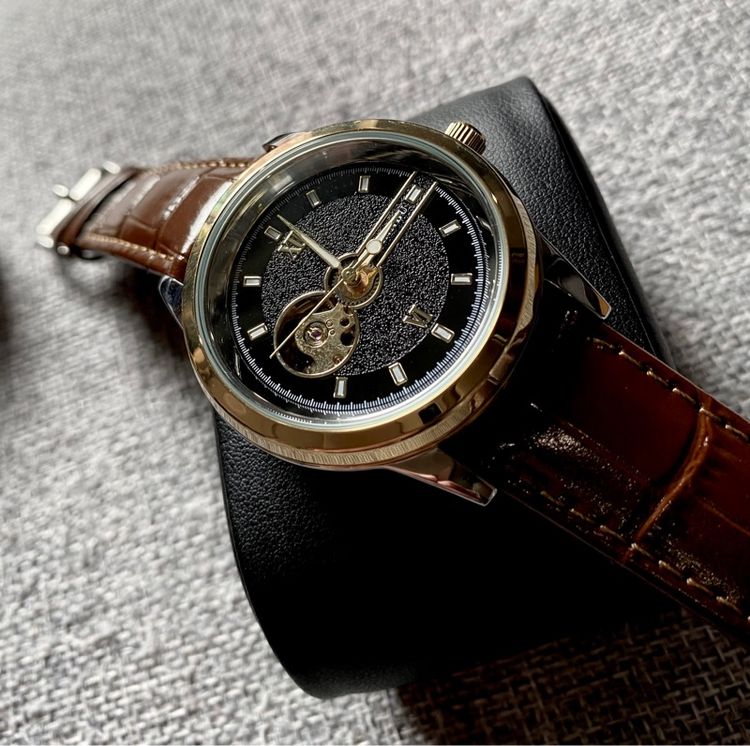 Automatic Skeleton Watch สายหนัง รูปที่ 10