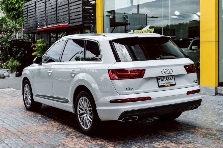 Audi Audi Q7 2019 3.0 TDI Quattro 4WD Utility-car ดีเซล ไม่ติดแก๊ส เกียร์อัตโนมัติ ขาว รูปที่ 3