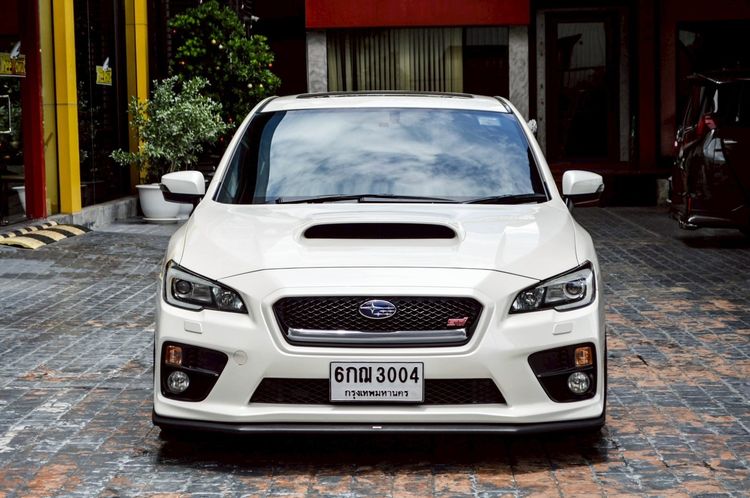 Subaru Impreza 2017 2.5 WRX STi 4WD Sedan เบนซิน ไม่ติดแก๊ส เกียร์ธรรมดา ขาว รูปที่ 3