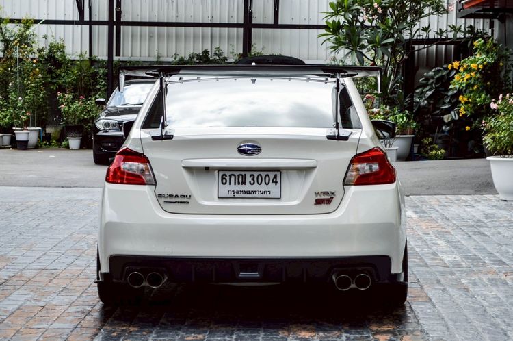 Subaru Impreza 2017 2.5 WRX STi 4WD Sedan เบนซิน ไม่ติดแก๊ส เกียร์ธรรมดา ขาว รูปที่ 4