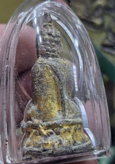 พระชัยประสบโชค สมัยอยุธยา หน้าตักประมาณ1นิ้ว รูปที่ 6