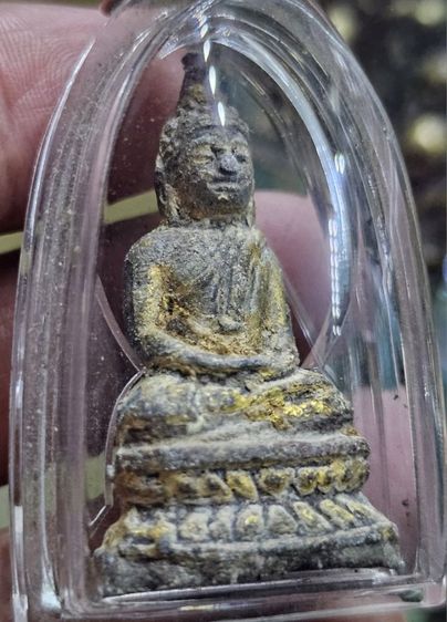 พระชัยประสบโชค สมัยอยุธยา หน้าตักประมาณ1นิ้ว รูปที่ 4