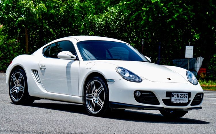 Porsche Cayman 2010 2.9 PDK Sedan เบนซิน ไม่ติดแก๊ส เกียร์อัตโนมัติ ขาว รูปที่ 3