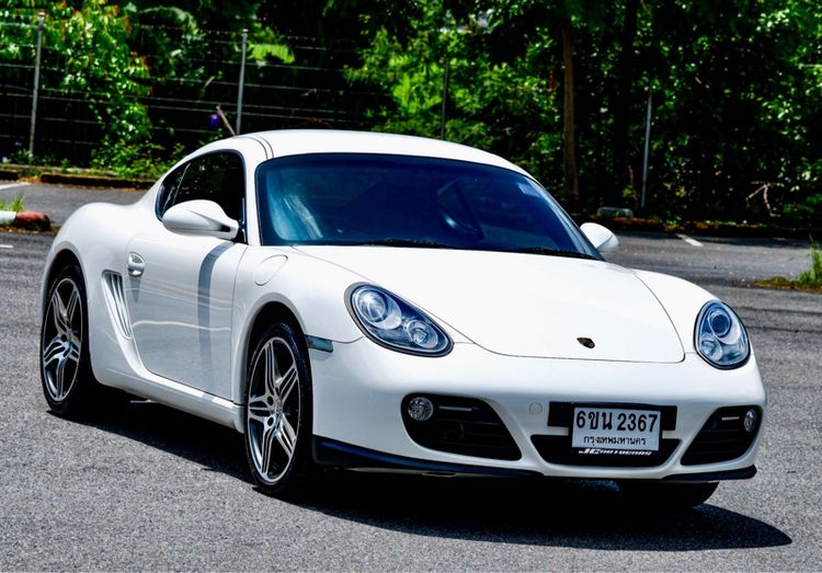 รถ Porsche Cayman 2.9 PDK สี ขาว