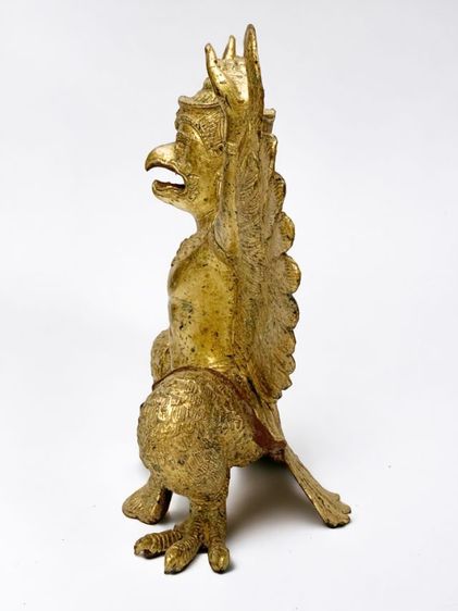 พญาครุฑ ยุครัตนะ สมัยรัชกาลที่3 วัดพระแก้ว ปี2399 สูง16นิ้ว รูปที่ 2