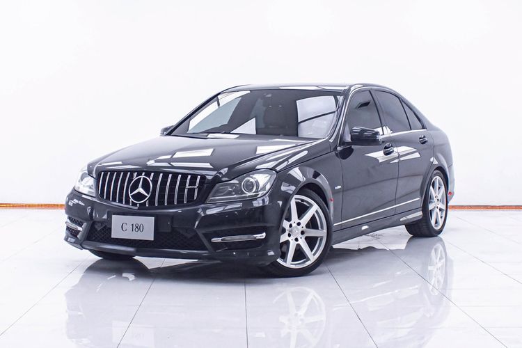 รถ Mercedes-Benz C-Class C180 สี ดำ