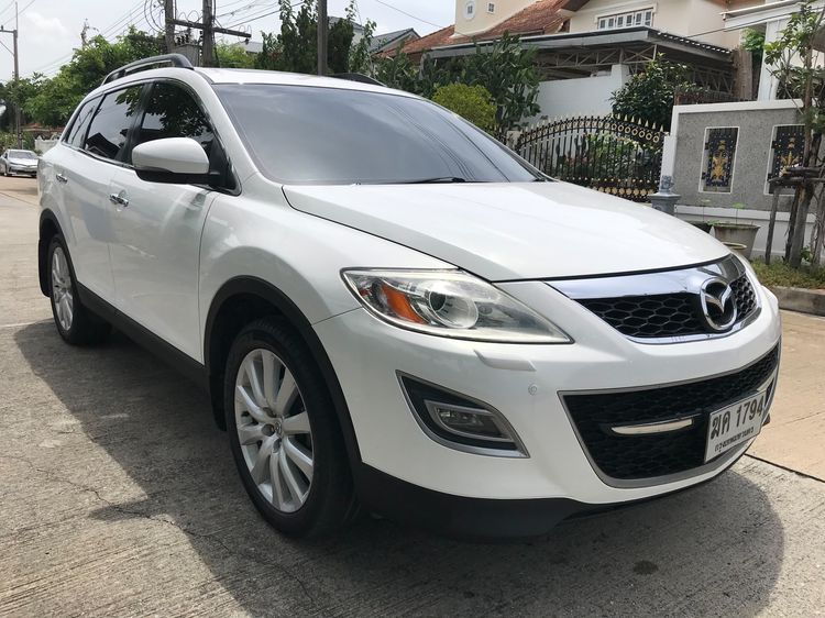 รถ Mazda CX-9 3.7 4WD สี ขาว